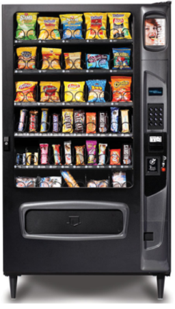 Snack vending machine
